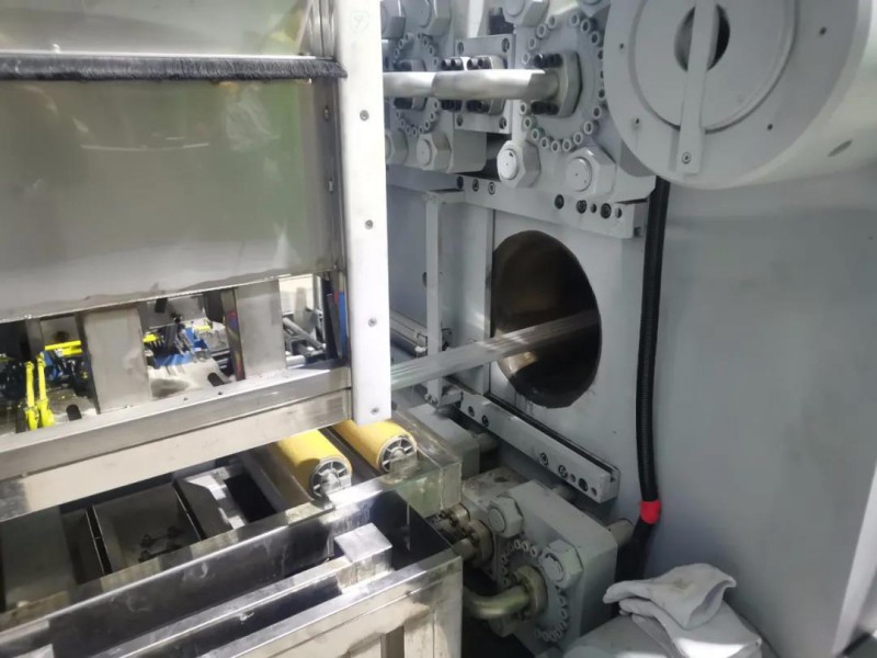 江苏尊龙Z6官方网站二期仅用【92天】新上的2000吨全自动挤压生产线正式出料