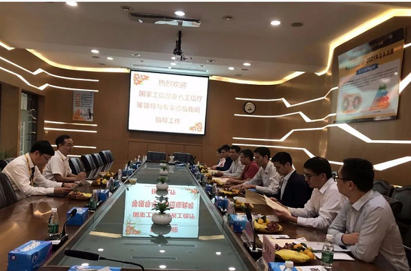 国家工信部及省工信厅等向导与专家莅临尊龙Z6官方网站铝业指导事情